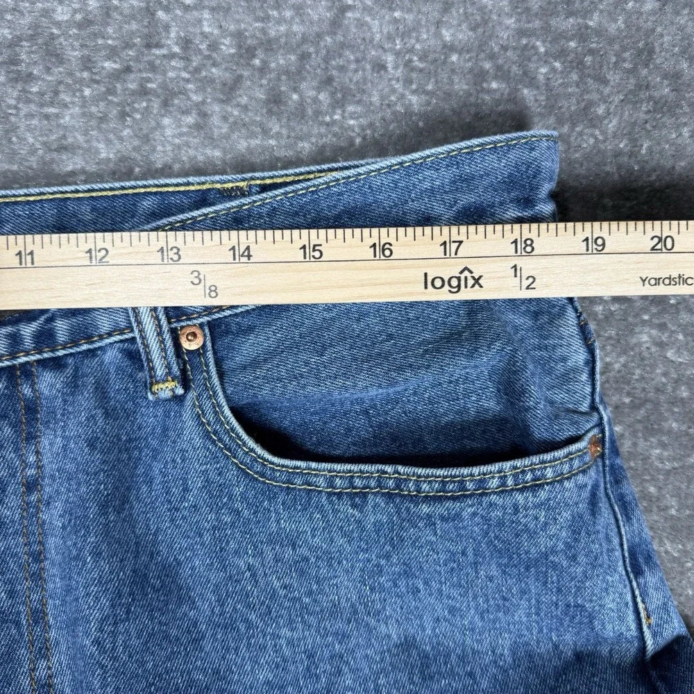 Levi's 560‎ Jeans Men's 38x32 Blue Distressed Baggy Fit Loose Comfort
